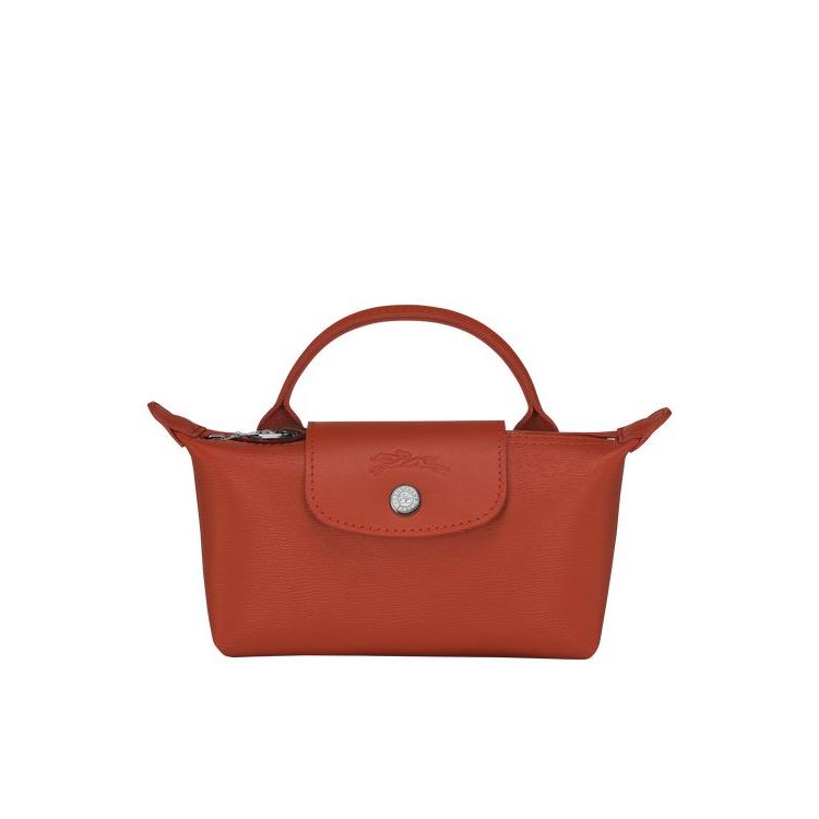 Pochettes Longchamp Pouch With Terracotta Tela Orange | 89564-VJZU