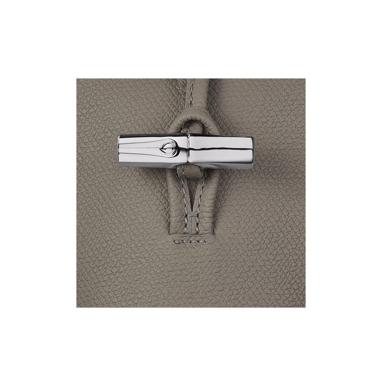 Pochettes Longchamp With Dentelle Turtledove Cuir Grise | 07843-PJDU