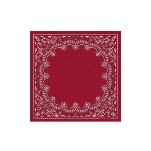 Echarpes Longchamp Scarf 50 Silk Rouge | 59821-AIYJ