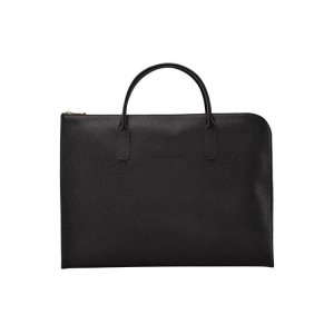 Porte-Documents Longchamp Briefcase S Cuir Noir | 59613-KSBM