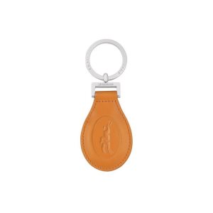 Porte-clés Longchamp Saffron Cuir Orange | 64513-QUBV