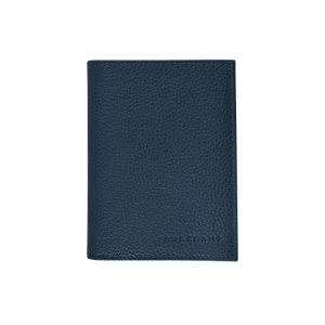 Portefeuilles Longchamp Cuir Bleu Marine | 97504-HAVJ