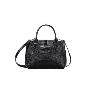 Sac Mini Longchamp S Cuir Noir | 39541-NSHQ