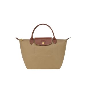 Sac À Main Longchamp S Desert Recycled canvas Kaki | 58261-JFAP