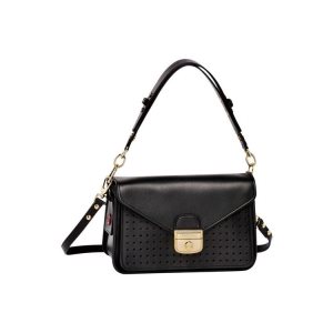 Sacs Crossbody Longchamp S Cuir Noir | 08615-ZBHT