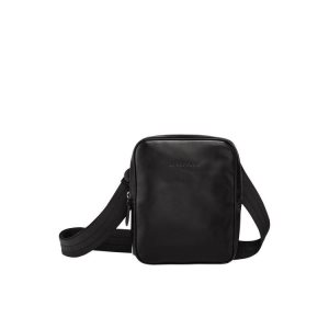 Sacs Crossbody Longchamp S Cuir Noir | 69431-FPXJ