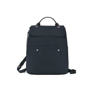 Sacs À Dos Longchamp Tela Bleu Marine | 61378-TEAX